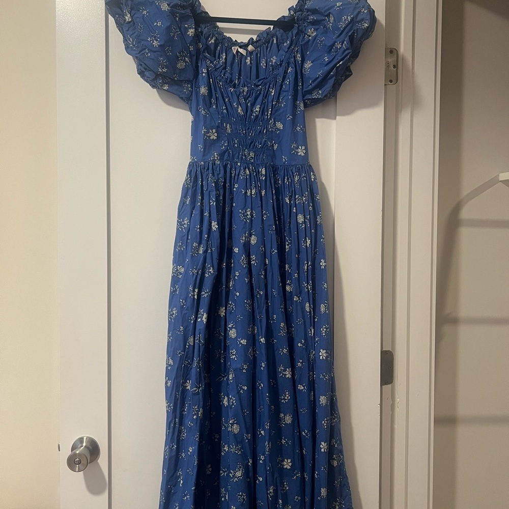 Doen Deia blue bouton de rose dress - Picture 5 of 6